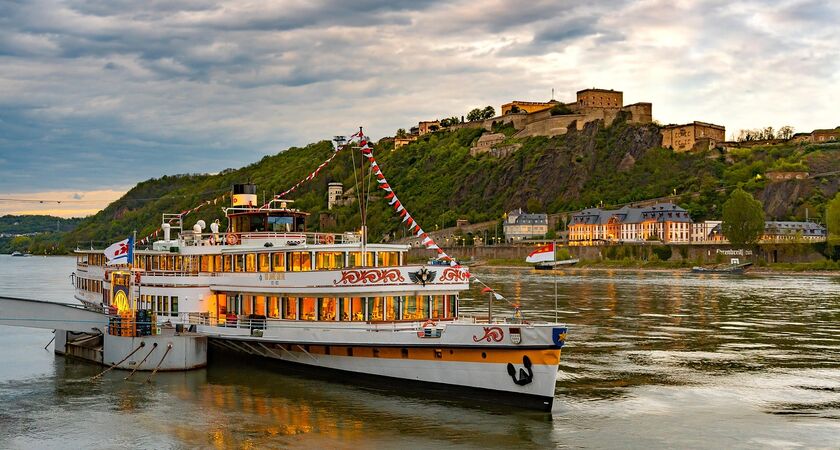 İzmir Çıkışlı Ren Nehri'nde Almanya ve Fransa (Sakin Tur)
